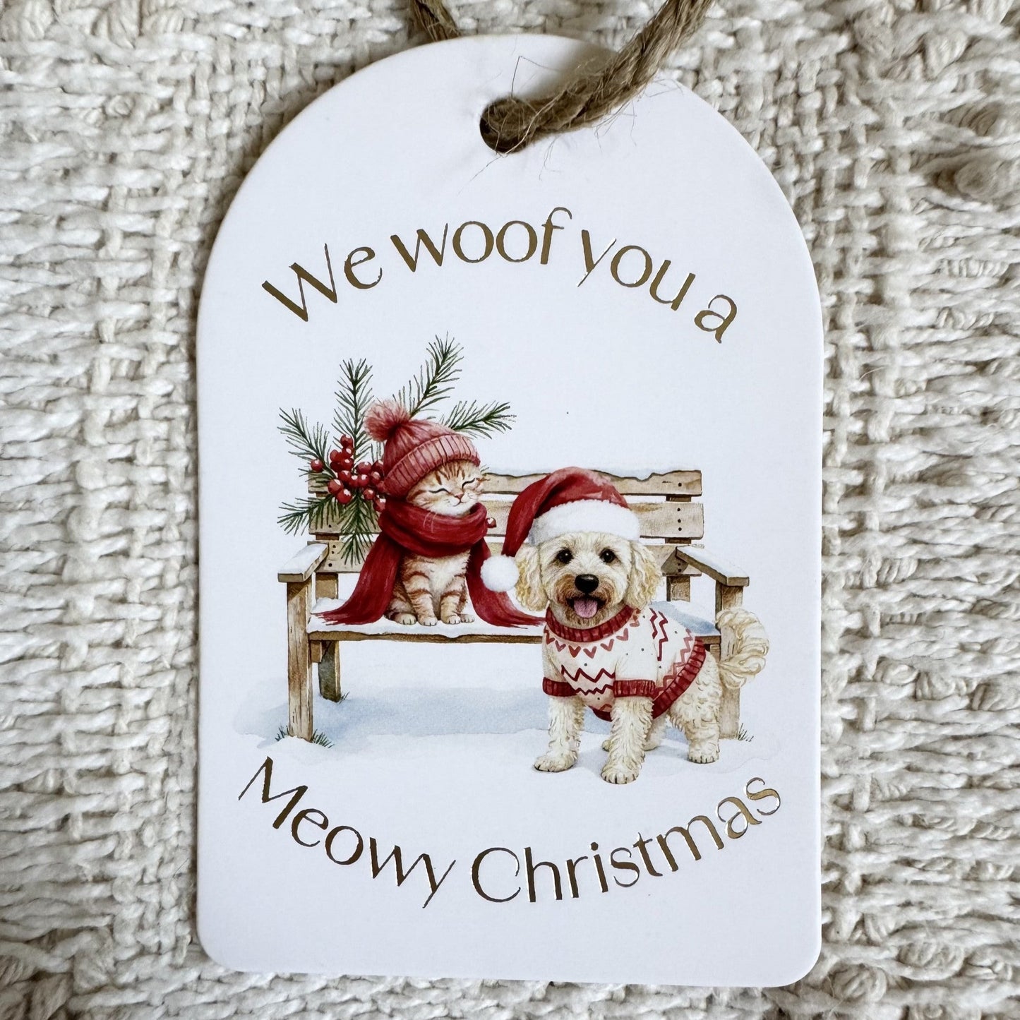 FAMILY CHRISTMAS COLLECTION GIFT TAGS (PACK OF 10)