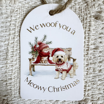FAMILY CHRISTMAS COLLECTION GIFT TAGS (PACK OF 10)